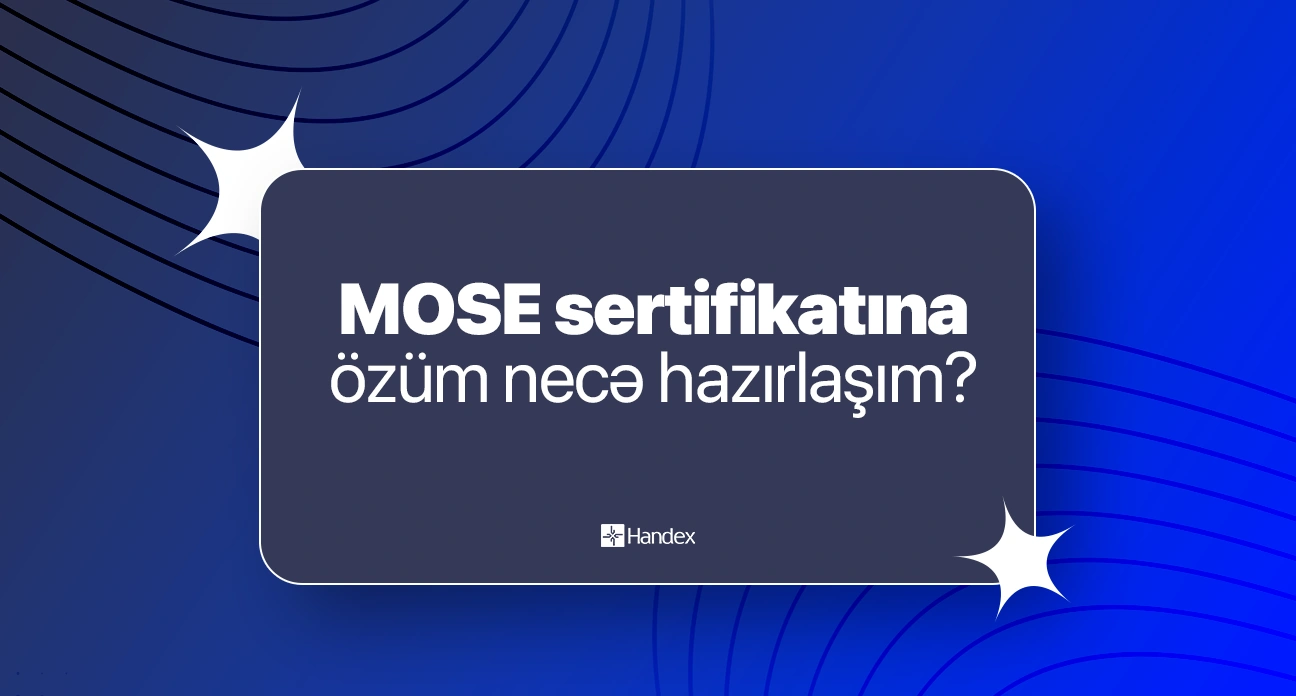 MOSE (MO-211) sertifikatına özüm necə hazırlaşım? (2025)